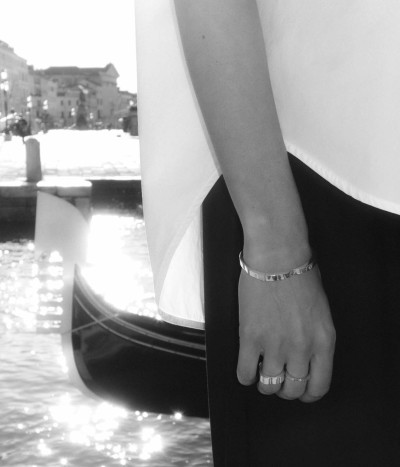 Браслет Ducale, розовое золото 18 карат, 4 мм