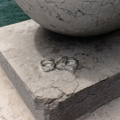 Кольцо Ducale, розовое золото 18 карат, 4 мм